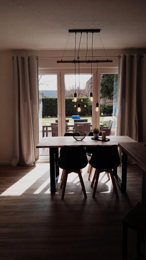 5 Sterne Ferienwohnung Duenensand Werdum Exteriör bild