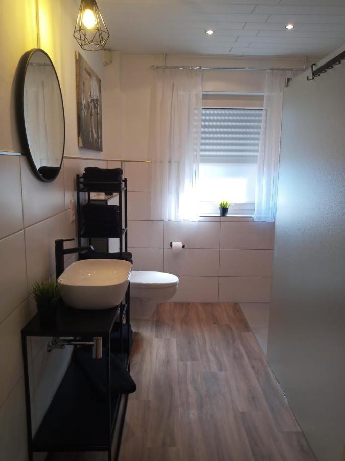 5 Sterne Ferienwohnung Duenensand Werdum Exteriör bild