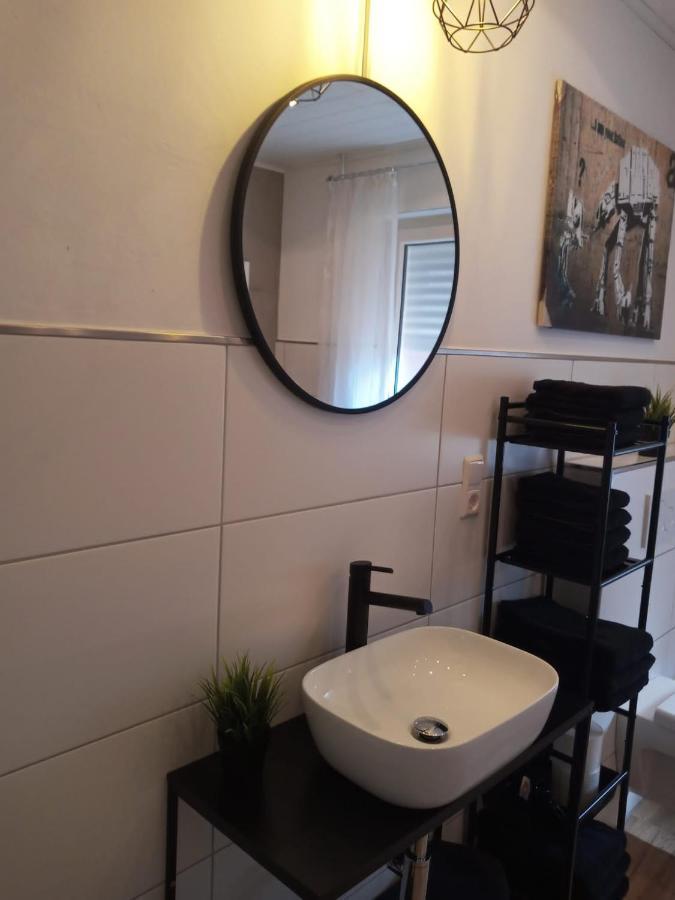 5 Sterne Ferienwohnung Duenensand Werdum Exteriör bild