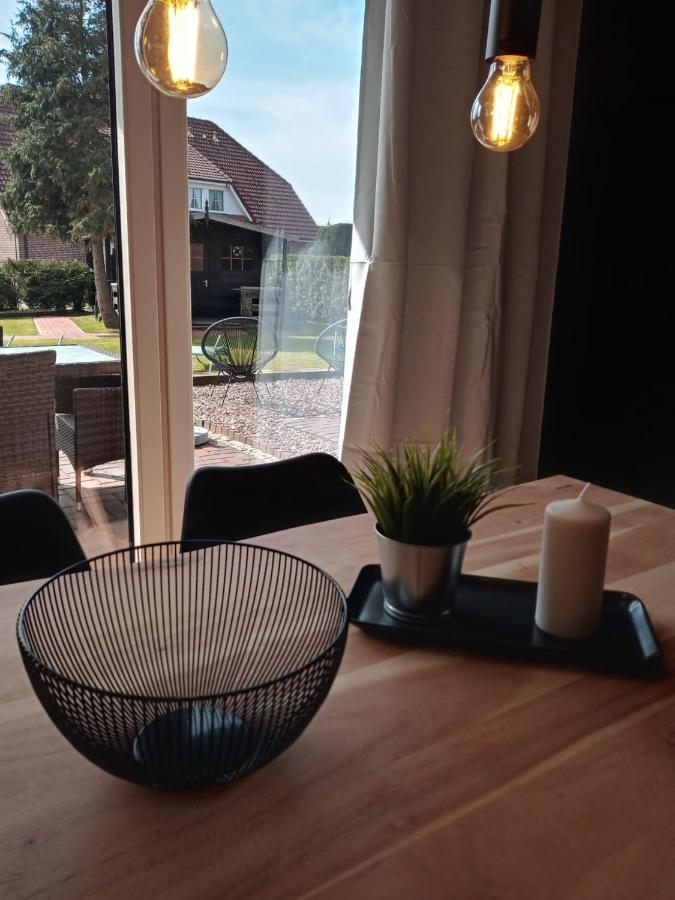 5 Sterne Ferienwohnung Duenensand Werdum Exteriör bild