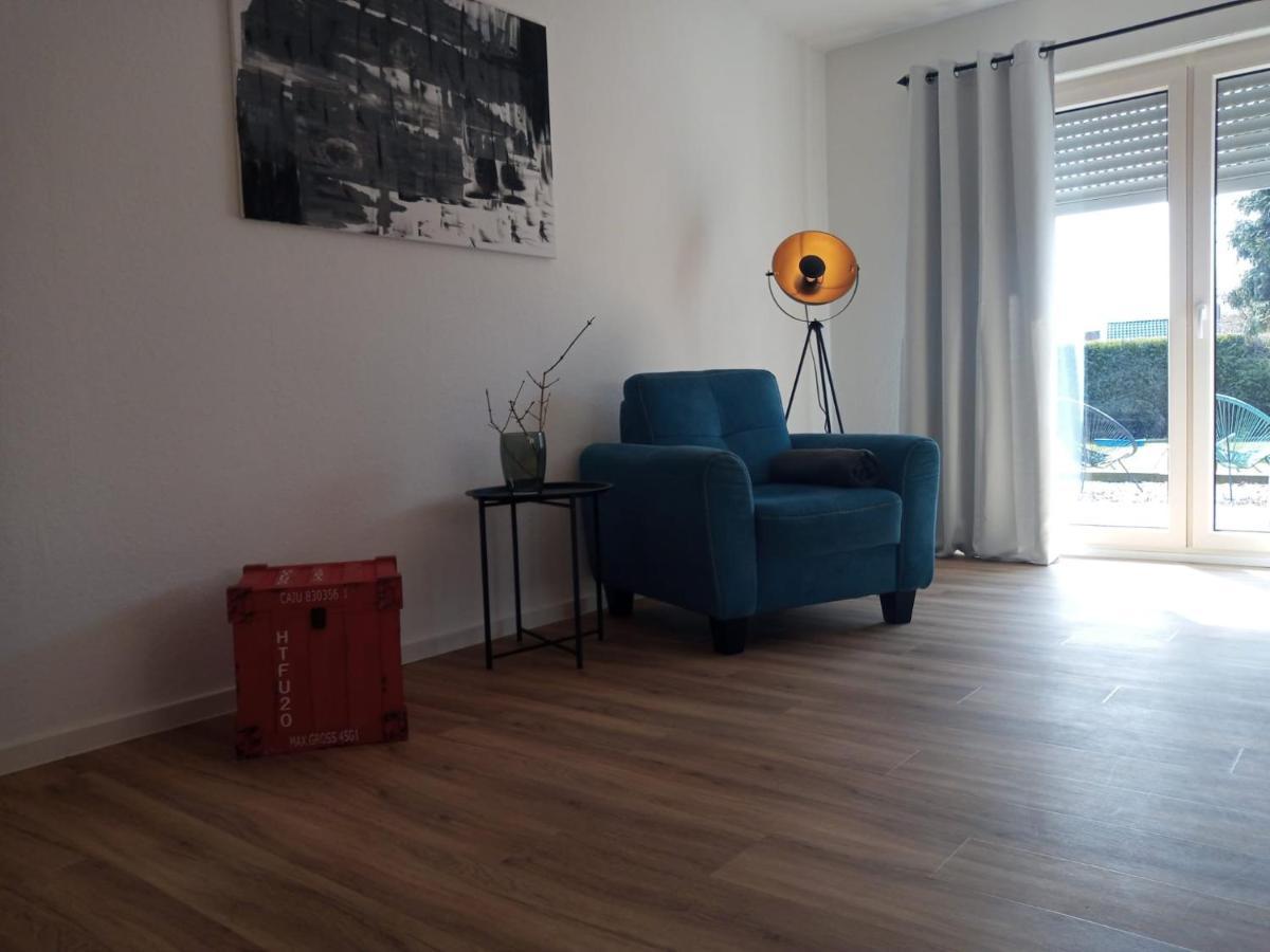 5 Sterne Ferienwohnung Duenensand Werdum Exteriör bild